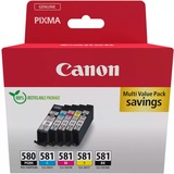 Canon 2078C008 cartouche d'encre 5 pièce(s) Original Noir, Cyan, Magenta, Jaune Noir, Cyan, Magenta, Jaune, 5 pièce(s), Multi pack