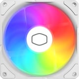 Cooler Master SickleFlow Edge 120 ARGB White Edition Kit de Ventilateurs ventilateurs de boîtier Blanc, 3 pièces, 120 x 120 x 25 mm, PWM