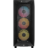 Corsair 3200D RS ARGB Smoke boîtier midi tower Gris foncé | 1x USB-A | 1x USB-C | RGB | Verre Trempé