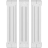 Corsair iCUE LINK QX120 RGB Starter kit ventilateurs de boîtier Blanc, 3 pièces, 120 x 120 x 25 mm, PWM