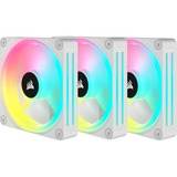 Corsair iCUE LINK QX120 RGB Starter kit ventilateurs de boîtier Blanc, 3 pièces, 120 x 120 x 25 mm, PWM