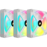 Corsair iCUE LINK QX120 RGB Starter kit ventilateurs de boîtier Blanc, 3 pièces, 120 x 120 x 25 mm, PWM