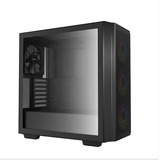 DeepCool CG560, Moyenne tour Noir, 2x USB-A 3.2 (5 Gbit/s), Audio, Window-kit