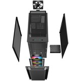 DeepCool CG560, Moyenne tour Noir, 2x USB-A 3.2 (5 Gbit/s), Audio, Window-kit