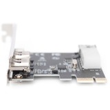 Digitus Carte PCI Express Firewire 1394a (3+1 ports), Carte d'interface 