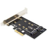 Digitus M.2 NGFF / NVMe SSD PCI Express 3.0 (x4), Carte d'interface 