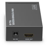 Digitus Récepteur Extendeur HDMI IP DS-55518, Full HD, Extension HDMI Noir