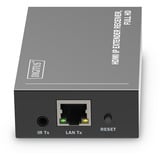 Digitus Récepteur Extendeur HDMI IP DS-55518, Full HD, Extension HDMI Noir