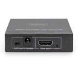 Digitus Répartiteur HDMI 4K, 1x2, Repartiteur HDMI Noir