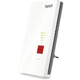 FRITZ! 2700 Ponts & répéteurs Blanc/gris, Repeater 2700, Répéteur réseau, 125 Mbit/s, Wifi, Ethernet/LAN, Blanc