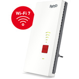 FRITZ! 2700 Ponts & répéteurs Blanc/gris, Repeater 2700, Répéteur réseau, 125 Mbit/s, Wifi, Ethernet/LAN, Blanc