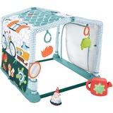 Fisher-Price HJK45 gymnase et tapis d'éveil pour bébé Multicolore Tapis de gymnastique pour bébé, Arche de jeu/couverture Tapis de gymnastique pour bébé, Barre d'activités, Sonore, Multicolore
