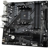 GIGABYTE A520M DS3H AC Carte Mère - Processeurs AMD Ryzen 5000 Series, VRM 5+3 phases, jusqu'à 4733 MHz DDR5 (OC), 1xPCIe 3.0 M.2, LAN GbE, WIFI 5, USB 3.2 Gen 1 carte mère socket AM4 VRM 5+3 phases, jusqu'à 4733 MHz DDR5 (OC), 1xPCIe 3.0 M.2, LAN GbE, WIFI 5, USB 3.2 Gen 1, AMD, Emplacement AM4, AMD Ryzen 3000 Series, AMD Ryzen Threadripper 3000 Series, AMD Ryzen Threadripper PRO 3000 WX-Series, Emplacement AM4, DDR4-SDRAM, 128 Go