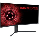 HANNspree HG 342 PCB 86,4 cm (34") 3440 x 1440 pixels UltraWide Quad HD LED Noir, Moniteur gaming Noir, 86,4 cm (34"), 3440 x 1440 pixels, UltraWide Quad HD, LED, 5 ms, Noir