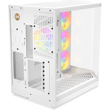 HYTE Y50 Blanc Neige boîtier midi tower Blanc | 2x USB-A | 1x USB-C | RGB | Verre trempé