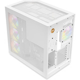 HYTE Y50 Blanc Neige boîtier midi tower Blanc | 2x USB-A | 1x USB-C | RGB | Verre trempé