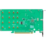 HighPoint Rocket 1104 4x Port M.2 vers PCIe 3.0 x16 NVMe HBA, Carte d'interface 