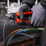 KNIPEX Cisaille à câble StepCut XL 95 18 225 VDE, Tenailles de cran Rouge/Jaune