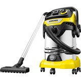 Kärcher 1.628-360.0, Aspirateur sec/humide Jaune/en acier inoxydable