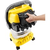 Kärcher 1.628-360.0, Aspirateur sec/humide Jaune/en acier inoxydable