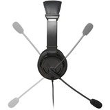 Kensington Micro-Casque Classic USB-A  on-ear Noir, Avec fil, Appels/Musique, 163 g, Casque, Noir
