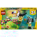 LEGO Creator - Animaux sauvages : toucan tropical, Jouets de construction 31173