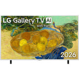 LG 65LX7B6LA.AEEQ (Gallery TV) 65" 4K Ultra HD QNED Argent/Noir, 165,1 cm (65"), 3840 x 2160 pixels, QNED MiniLED, Smart TV, Wifi, Noir