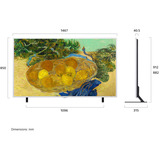 LG 65LX7B6LA.AEEQ (Gallery TV) 65" 4K Ultra HD QNED Argent/Noir, 165,1 cm (65"), 3840 x 2160 pixels, QNED MiniLED, Smart TV, Wifi, Noir