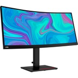 Lenovo ThinkVision T34w-20 86,4 cm (34") 3440 x 1440 pixels UltraWide Quad HD LCD Noir 34" UltraWide Moniteur Noir, 86,4 cm (34"), 3440 x 1440 pixels, UltraWide Quad HD, LCD, Noir
