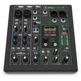 MACKIE ProFX6v3+, Table de mixage Noir
