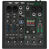 MACKIE ProFX6v3+, Table de mixage Noir