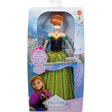 Mattel Disney-Anna Poupée chantante La Reine des Neiges-Le Renouveau Disney Frozen Disney-Anna Poupée chantante La Reine des Neiges-Le Renouveau, Poupée mannequin, Femelle, 3 an(s), Garçon/Fille, Sonore, 300 mm
