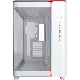 Montech  boîtier midi tower Blanc | 2x USB-A | 1x USB-C | RGB | Verre Trempé