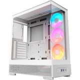 NZXT S5 RGB boîtier midi tower Blanc | 2x USB-A | 1x USB-C | RGB | Verre trempé