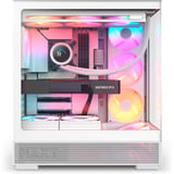 NZXT S5 RGB boîtier midi tower Blanc | 2x USB-A | 1x USB-C | RGB | Verre trempé
