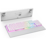 NZXT clavier gaming Blanc, Layout DE, NZXT Optical