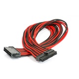 Phanteks PH-CB24P_BR, Câble d'extension Noir/Rouge