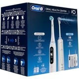 Procter & Gamble iO6 & OxyJet Adulte Brosse à dents rotative oscillante Blanc, Soins buccaux Blanc, Adulte, Brosse à dents rotative oscillante, Soin quotidien, Soins des gencives, Intense, Sensible, Super sensitive, Blanc, 2 min, Batterie