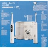 Procter & Gamble iO6 & OxyJet Adulte Brosse à dents rotative oscillante Blanc, Soins buccaux Blanc, Adulte, Brosse à dents rotative oscillante, Soin quotidien, Soins des gencives, Intense, Sensible, Super sensitive, Blanc, 2 min, Batterie