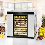 Rommelsbacher Déshydrateur DA 1050, Séchoir automatique Acier inoxydable/Noir