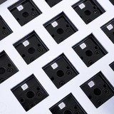 Sharkoon SGK50 S4 clavier FR sans fil +USB QWERTY Portuguais Blanc Blanc, Layout PT, Kailh Red, 60%, 60%, FR sans fil +USB, QWERTY, LED RGB, Blanc