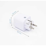 Shelly Plug M Gen3, Switch socket Blanc
