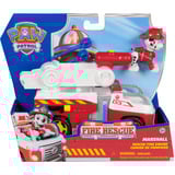 Spin Master VÉHICULE + FIGURINE FIRE RESCUE MARCUS La Pat' Patrouille, Jeu véhicule PAW Patrol VÉHICULE + FIGURINE FIRE RESCUE MARCUS La Pat' Patrouille, Camion de pompier, 3 an(s), Plastique, Rouge, Blanc