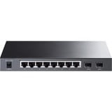 TP-Link Omada SG2210P commutateur réseau Géré L2/L2+ Gigabit Ethernet (10/100/1000) Connexion Ethernet, supportant l'alimentation via ce port (PoE) Noir, Switch Géré, L2/L2+, Gigabit Ethernet (10/100/1000), Connexion Ethernet, supportant l'alimentation via ce port (PoE)