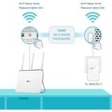 TP-Link TL-WPA7619 KIT 1000 Mbit/s Ethernet/LAN Wifi Blanc 2 pièce(s), Powerline 1000 Mbit/s, IEEE 1901, IEEE 802.3, IEEE 802.3ab, IEEE 802.3u, Type E / F, Gigabit Ethernet, 10,100,1000 Mbit/s, Wi-Fi 5 (802.11ac)