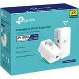 TP-Link TL-WPA7619 KIT 1000 Mbit/s Ethernet/LAN Wifi Blanc 2 pièce(s), Powerline 1000 Mbit/s, IEEE 1901, IEEE 802.3, IEEE 802.3ab, IEEE 802.3u, Type E / F, Gigabit Ethernet, 10,100,1000 Mbit/s, Wi-Fi 5 (802.11ac)