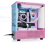 Thermaltake  boîtier mini tower Rose | 2x USB-A | RGB | Verre Trempé