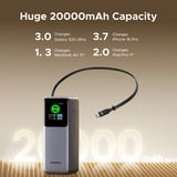UGREEN PB726 Powerbank 20 000mAh 165W avec câble rétractable 