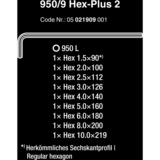 Wera 950/9 Hex-Plus 2, Tournevis 