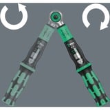 Wera Safe-Torque A 2 Jeu 1, hexagone 1/4", 2-12 Nm, 23 pièces, Clé dynamométrique Noir/Vert